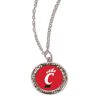 Cincinnati Bearcats Necklace w/Charm Jewelry Card
