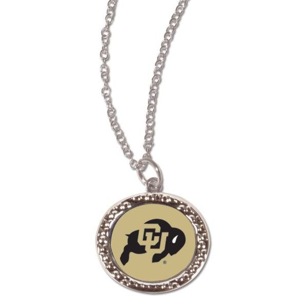 Wholesale-Colorado Buffaloes Necklace w/Charm Jewelry Card