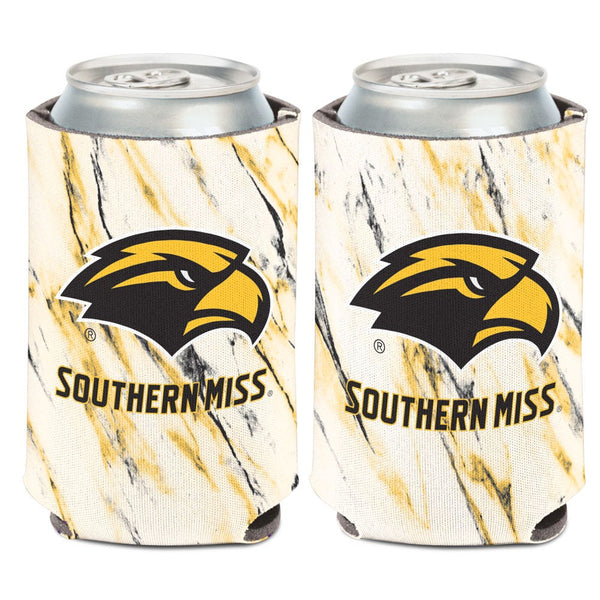 Southern Miss Golden Eagles Team Marble Can Cooler 12 oz.