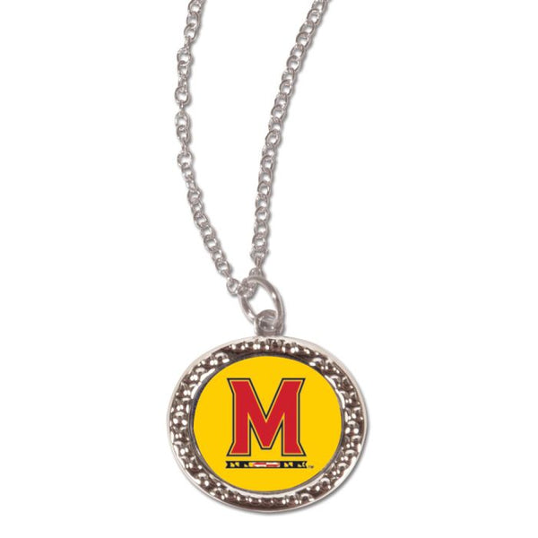 Wholesale-Maryland Terrapins Necklace w/Charm Jewelry Card