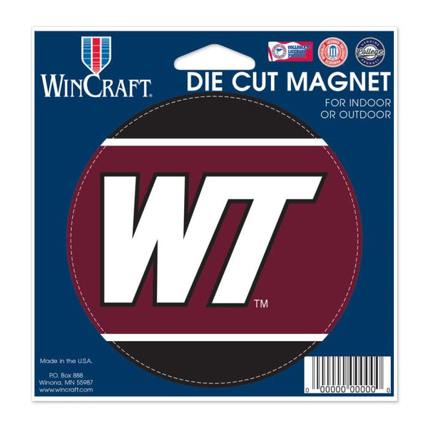 Wholesale-West Texas A&amp;M Buffaloes Die Cut Magnet 4.5" x 6"