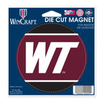 Wholesale-West Texas A&amp;M Buffaloes Die Cut Magnet 4.5" x 6"