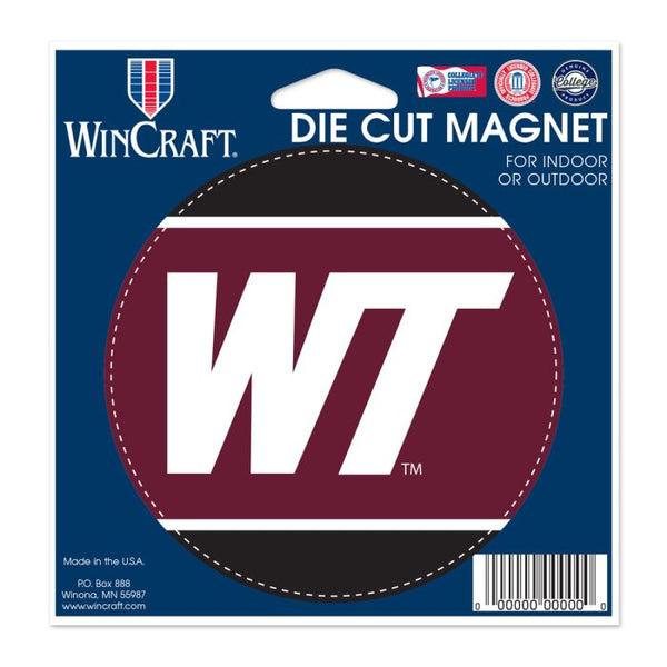 Wholesale-West Texas A&amp;M Buffaloes Die Cut Magnet 4.5" x 6"