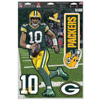 Green Bay Packers Multi-Use Decal 11" x 17" Jordan Love