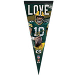 Green Bay Packers Premium Pennant 12" x 30" Jordan Love