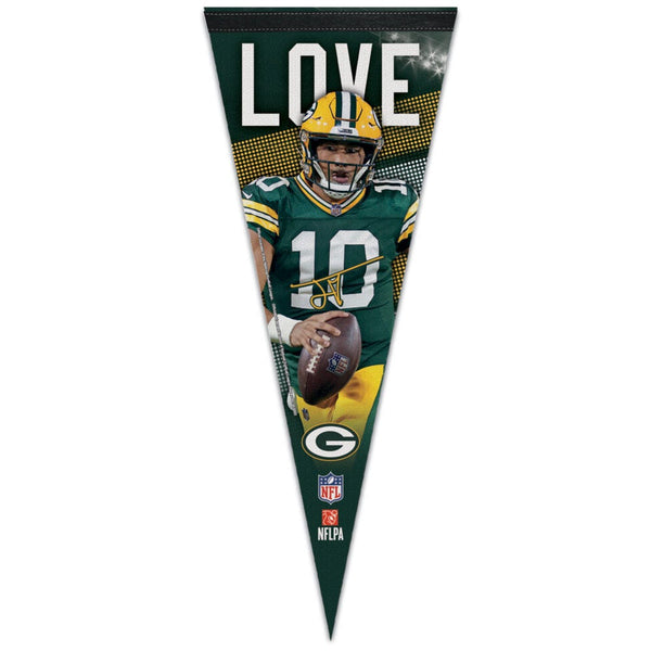 Green Bay Packers Premium Pennant 12" x 30" Jordan Love