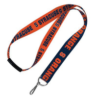 Wholesale-Syracuse Orange Lanyards w/Breakaway 1"