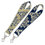 Akron Zips Lanyard Key Strap 1"