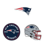 New England Patriots Premium Acrylic Magnet Pack Carded