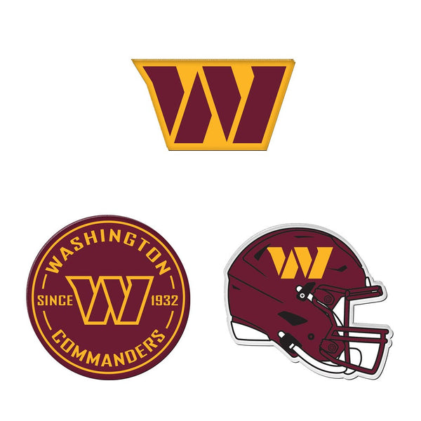 Washington Commanders Premium Acrylic Magnet Pack Carded