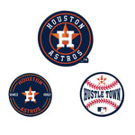 Houston Astros Premium Acrylic Magnet Pack Carded
