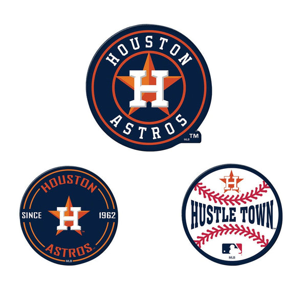 Houston Astros Premium Acrylic Magnet Pack Carded