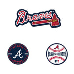 Atlanta Braves Premium Acrylic Magnet Pack Carded