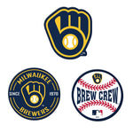 Milwaukee Brewers Premium Acrylic Magnet Pack Carded