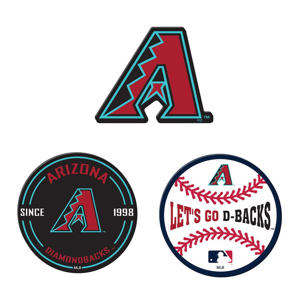 Arizona Diamondbacks Premium Acrylic Magnet Pack Carded