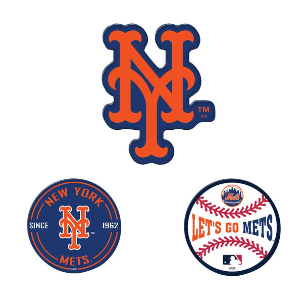 New York Mets Premium Acrylic Magnet Pack Carded