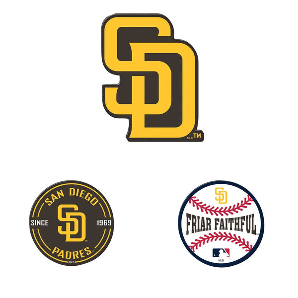 San Diego Padres Premium Acrylic Magnet Pack Carded