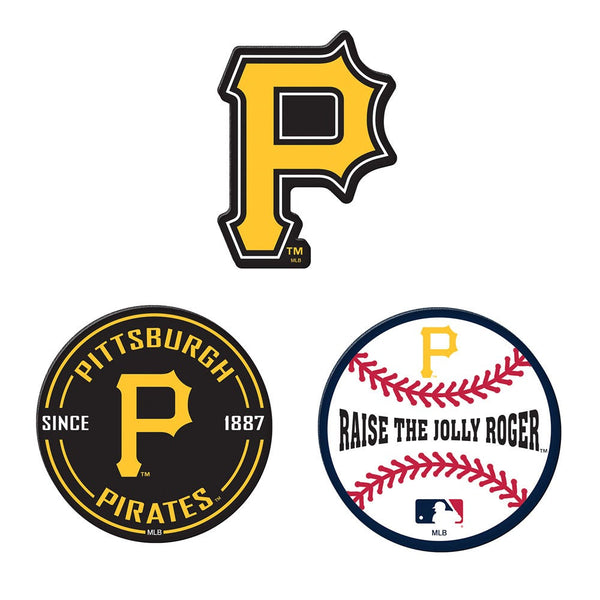 Pittsburgh Pirates Premium Acrylic Magnet Pack Carded