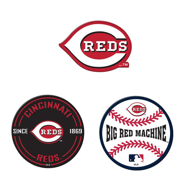 Cincinnati Reds Premium Acrylic Magnet Pack Carded