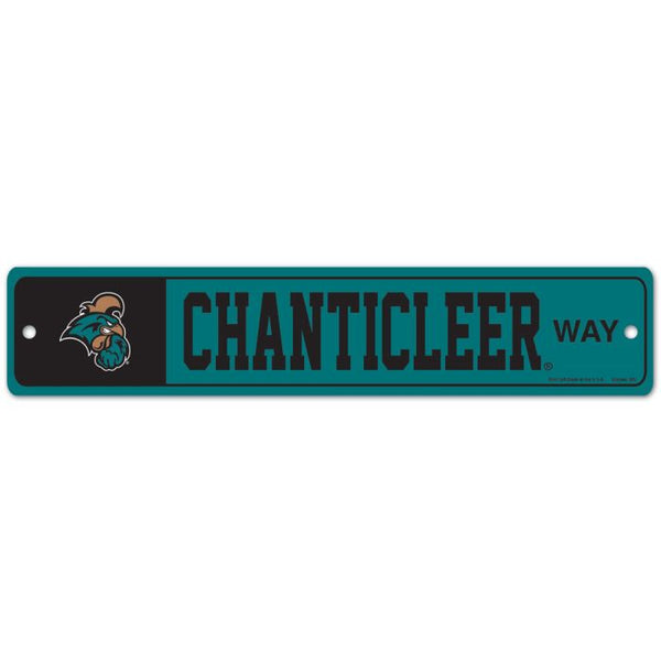 Wholesale-Coastal Carolina Chanticleers Street / Zone Sign 3.75" x 19"