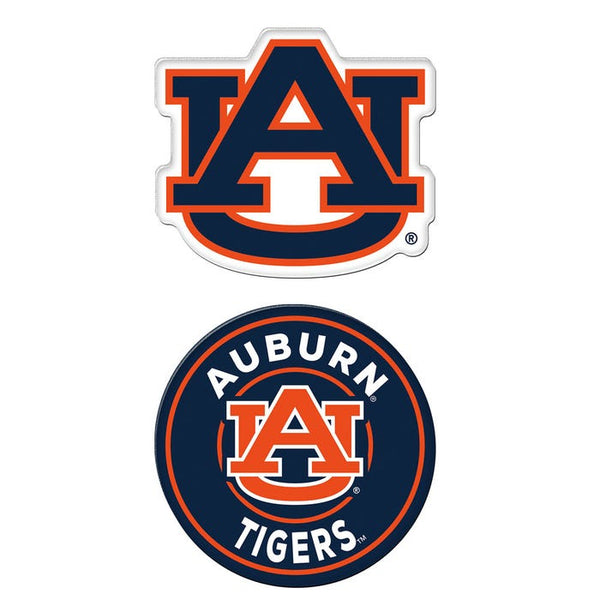 Auburn Tigers Premium Acrylic Magnet 2-Pack 2 PACK