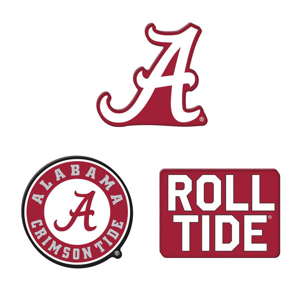 Alabama Crimson Tide Premium Acrylic Magnet Pack Carded