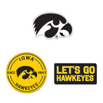 Iowa Hawkeyes Premium Acrylic Magnet Pack Carded