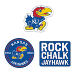 Kansas Jayhawks Premium Acrylic Magnet Pack Carded