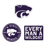 Kansas State Wildcats Premium Acrylic Magnet Pack Carded