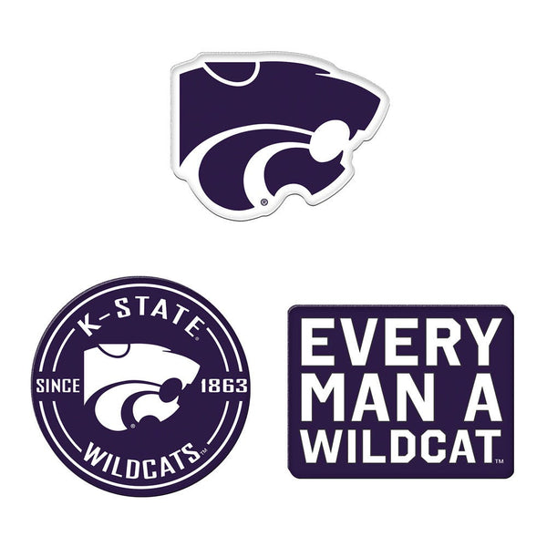 Kansas State Wildcats Premium Acrylic Magnet Pack Carded