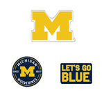 Michigan Wolverines Premium Acrylic Magnet Pack Carded