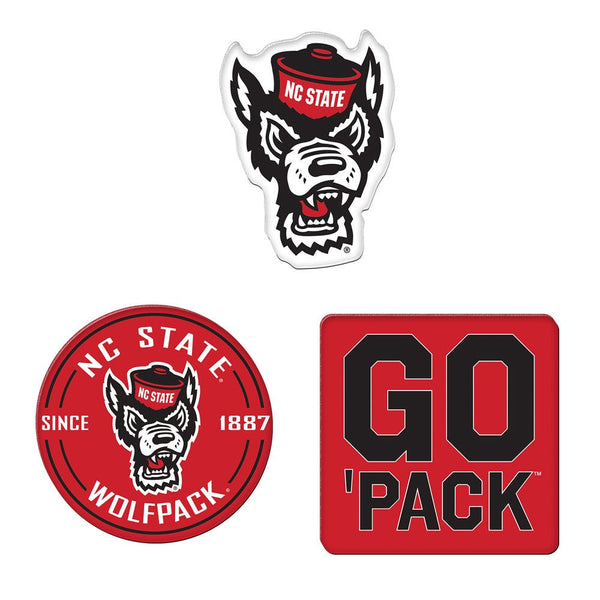 NC State Wolfpack Premium Acrylic Magnet Pack Carded