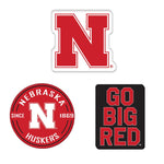 Nebraska Cornhuskers Premium Acrylic Magnet Pack Carded