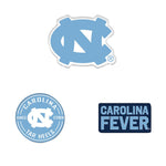 North Carolina Tar Heels Premium Acrylic Magnet Pack Carded