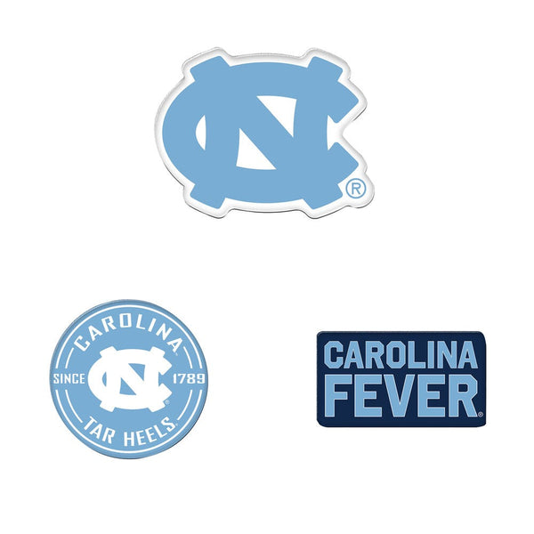 North Carolina Tar Heels Premium Acrylic Magnet Pack Carded