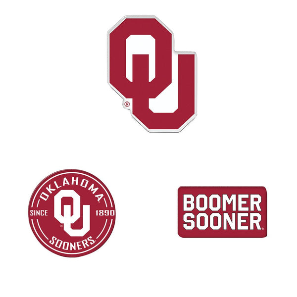 Oklahoma Sooners Premium Acrylic Magnet Pack Carded