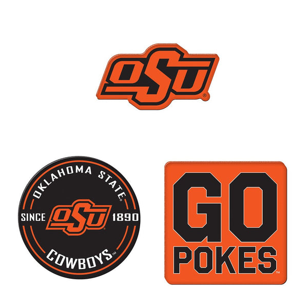 Oklahoma State Cowboys Premium Acrylic Magnet Pack Carded