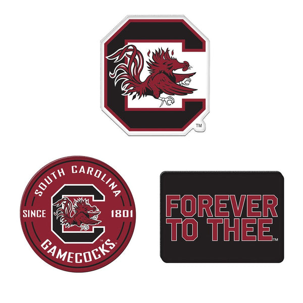 South Carolina Gamecocks Premium Acrylic Magnet Pack Carded