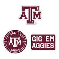 Texas A&M Aggies Premium Acrylic Magnet Pack Carded