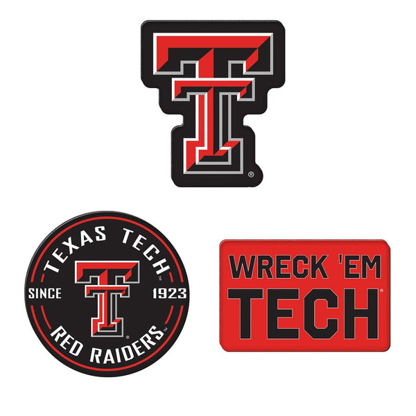 Texas Tech Red Raiders Premium Acrylic Magnet Pack Carded