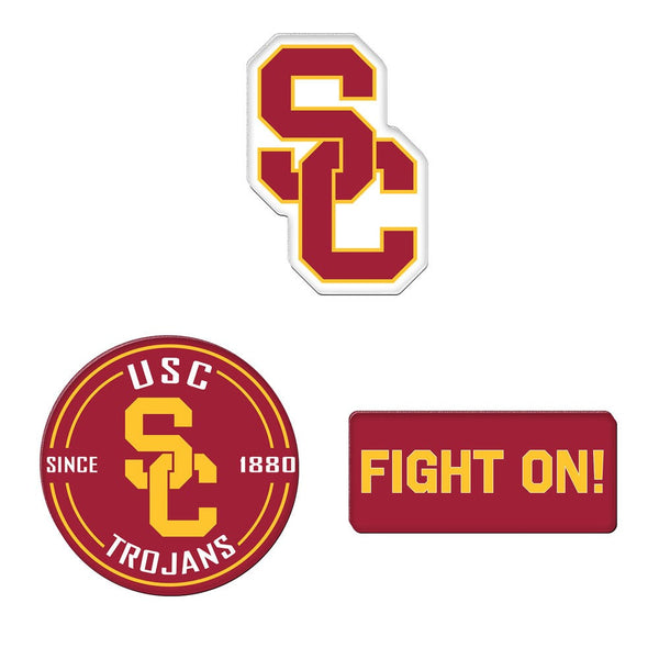 USC Trojans Premium Acrylic Magnet Pack Carded