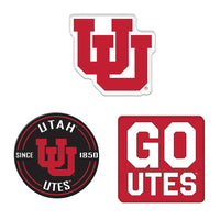Utah Utes Premium Acrylic Magnet Pack Carded