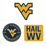 West Virginia Mountaineers Premium Acrylic Magnet Pack Carded