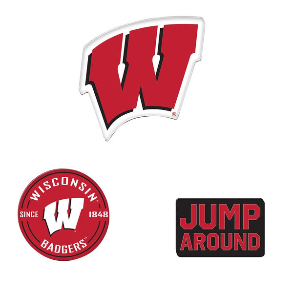 Wisconsin Badgers Premium Acrylic Magnet Pack Carded