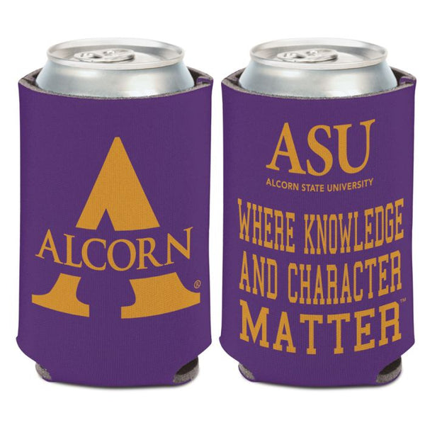 Wholesale-Alcorn State Braves SLOGAN Can Cooler 12 oz.