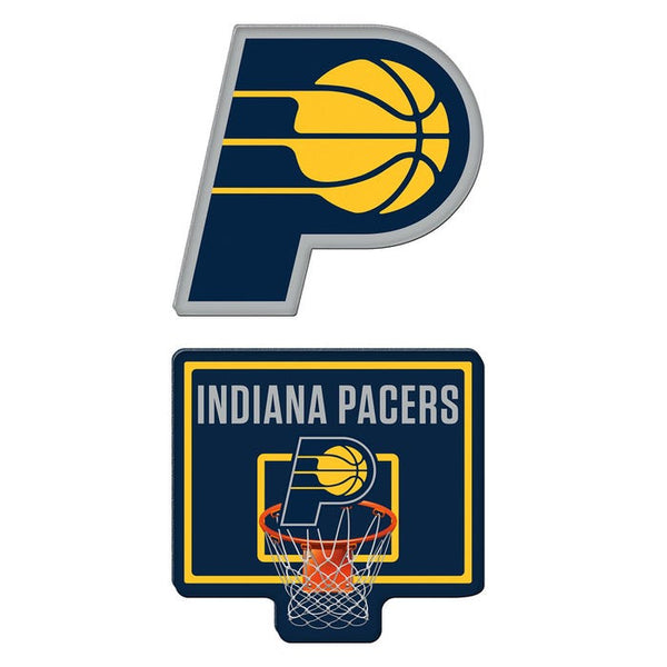 Indiana Pacers Premium Acrylic Magnet 2-Pack Carded