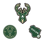 Milwaukee Bucks Premium Acrylic Magnet Pack Carded