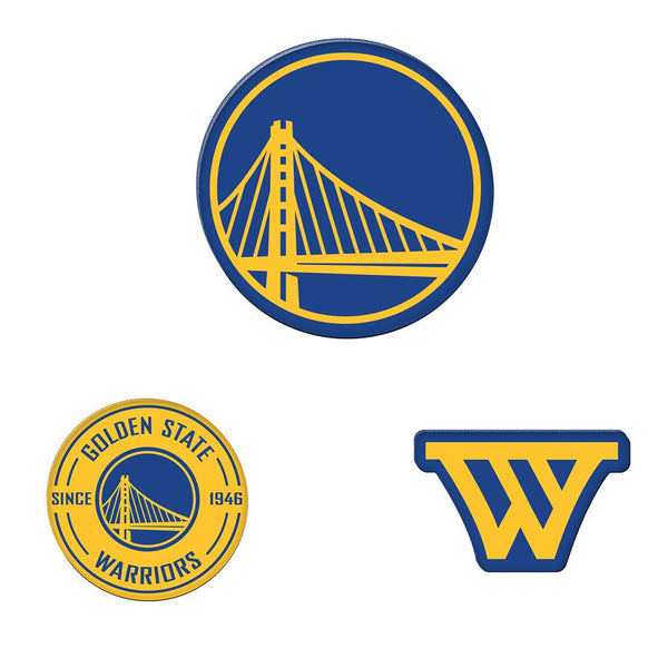 Golden State Warriors Premium Acrylic Magnet Pack Carded
