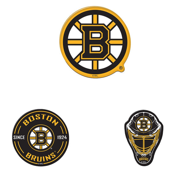 Boston Bruins Premium Acrylic Magnet Pack Carded