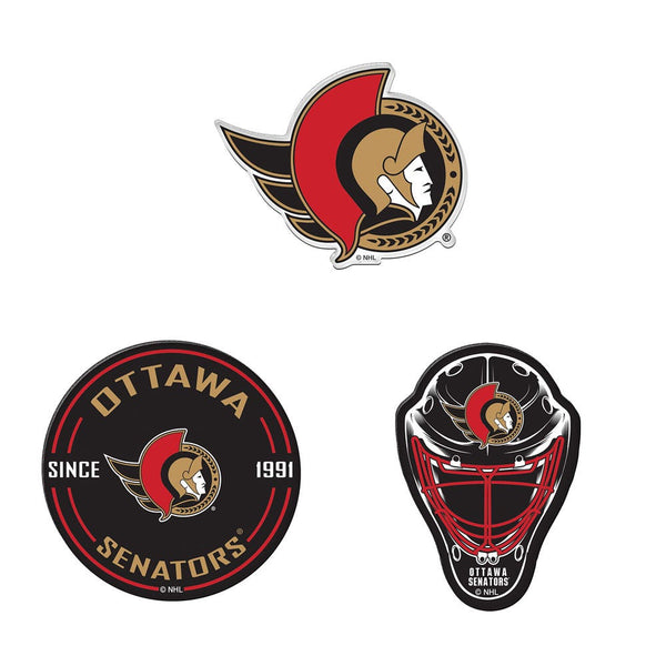 Ottawa Senators Premium Acrylic Magnet Pack Carded